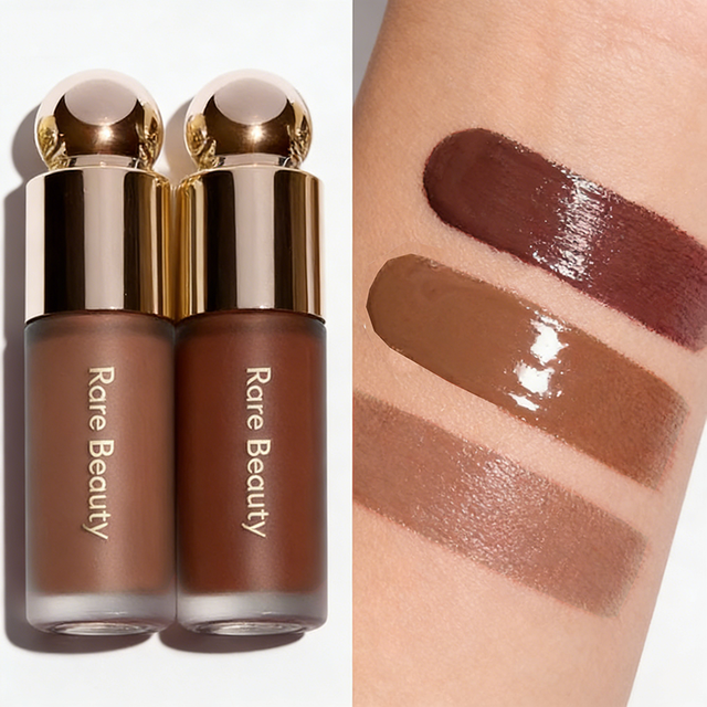 Palette de contour liquide Rare Beauty, stick bronzant foncé, maquillage pour le visage, illuminateur, bronzer, correcteur longue tenue, cosmétique