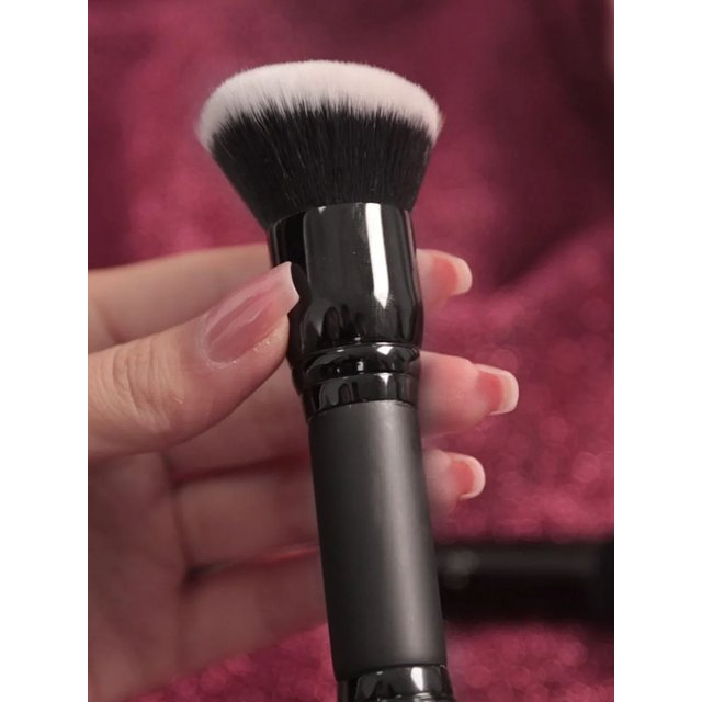 Single Makeup Brushes Private Label Popular Round Angled Foundation Makeup Blending Brush With Packing Wholesale 10pcs/lot