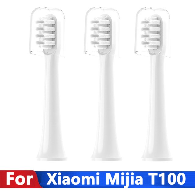 3Pieces Toothbrush Heads For Xiaomi Mijia T100 Mi Smart Electric Toothbrush Replacement
