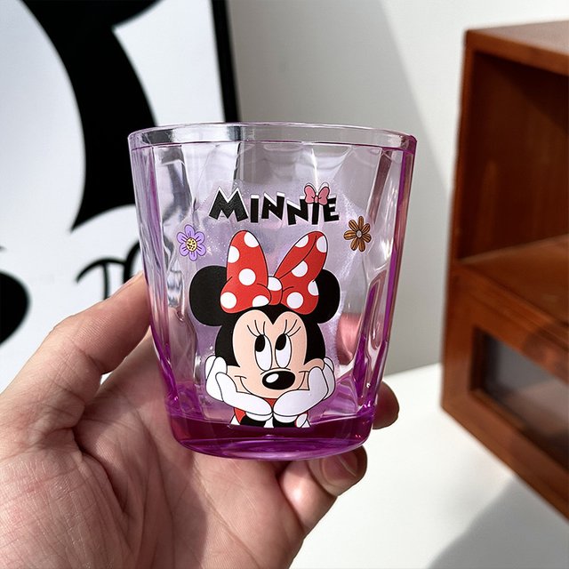 Stitch Mickey Water Cup Lilo and Stitch Couple of Angels Cartoon Anime Peripheral Character Party Gift Mouthwash Cup Kid's Gift