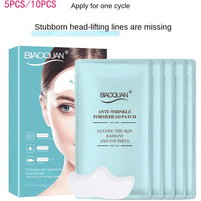 Anti-wrinkle Forehead Line Removal Gel Patch Firming Mask Frown Treatment Stickers Anti-aging Moisturizng Face Skin Care