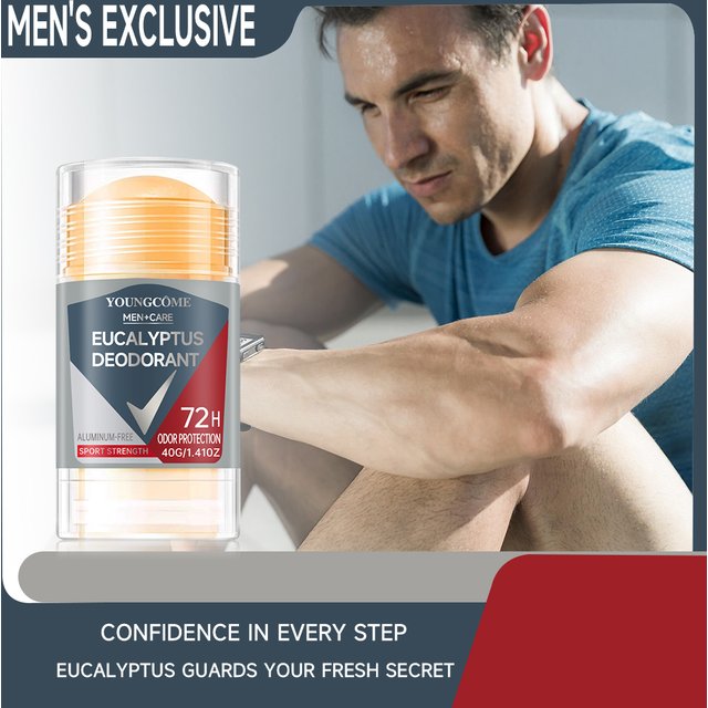 Men Antiperspirant Deodorant Clean 72-Hour Sweat & Odor Protection Prescription-Strength Antiperspirant Body Odor Remover Antipe