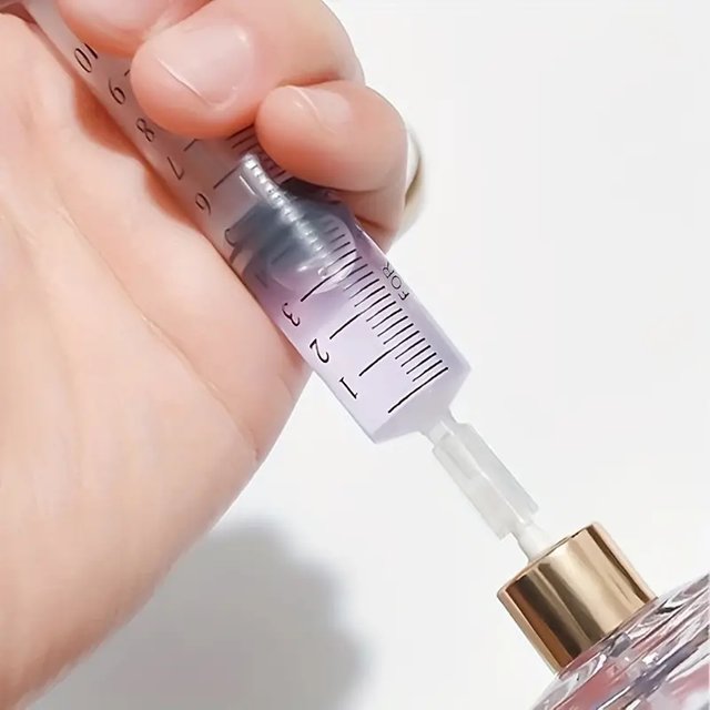 Distributeur de seringues de précision 10ML pour cosmétiques et parfums – A prueba de fuites, mesure
