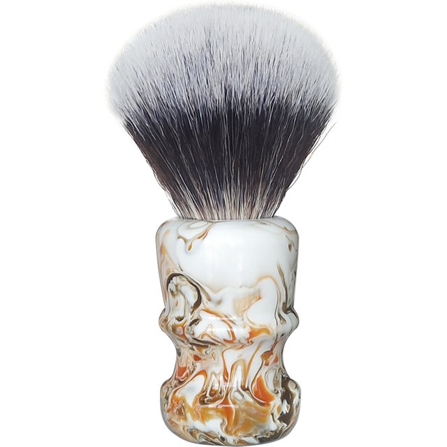 Dscosmetic 24mm Coffee G7 Synthetic Hair Shaving Brush for Man Shaving Brush