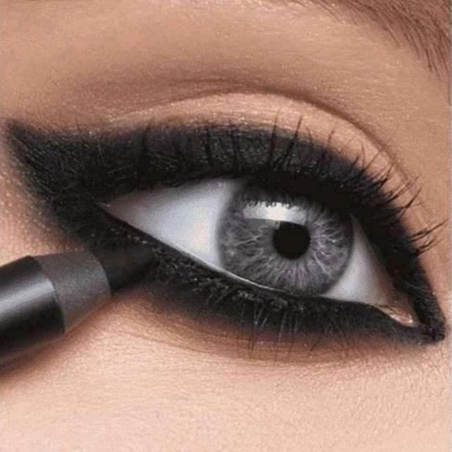 Waterproof Eyeliner Pen Smooth Matte Black Brown Gel Eye Liner Pen Quick-drying Long Lasting Pencil Not Blooming Eye Makeup