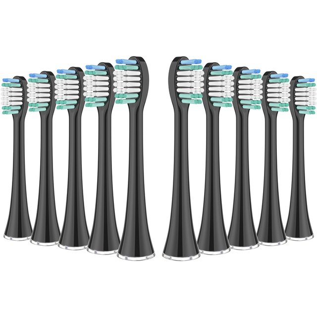 Tooth Brush Heads for Aquasonic Black Series Pro Vibe Series Duo Pro Series Electric Toothbrush Heads Replacement Refill Bristle