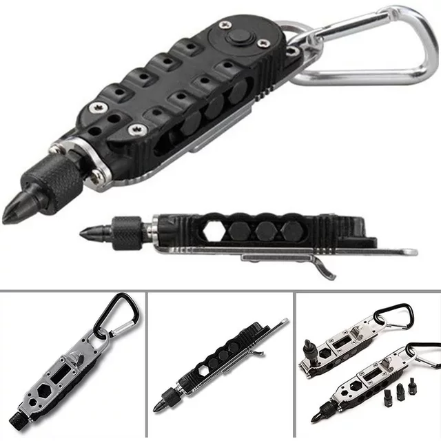 Tournevis multifonction pour l'extérieur, équipement magique EDC, couteau multi-outils, 1 pièce