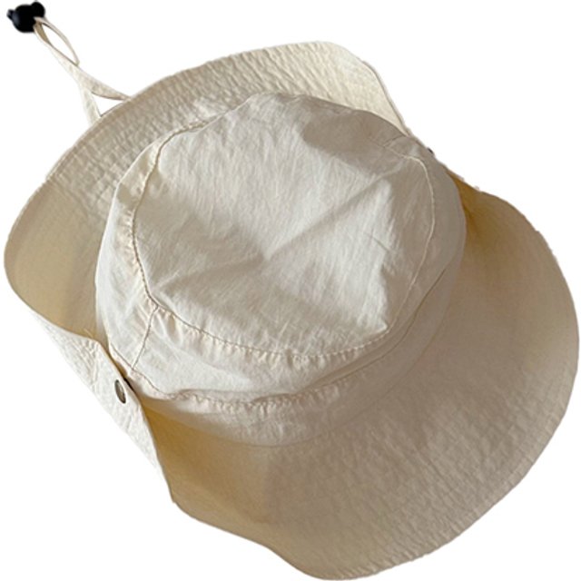Korean Baby Mountaineering Cap Solid Color Kids Quick Dry Fisherman Cap Summer Children Outdoor Sunscreen Hat Cotton Visors 모자