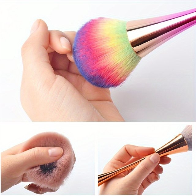 Nail Dust Brush, Small Waist Makeup Brush Internet Celebrity Brush Manicure Brush Nail Brushes, Dust Brushes, Blush Brushes