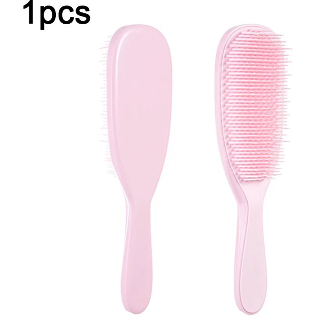 1pcs Detangling Hairbrush Anti-static Comb Soft Scalp Massage Not Knotted Brush Anti-frizz Detachable Comb Hair Styling Tool