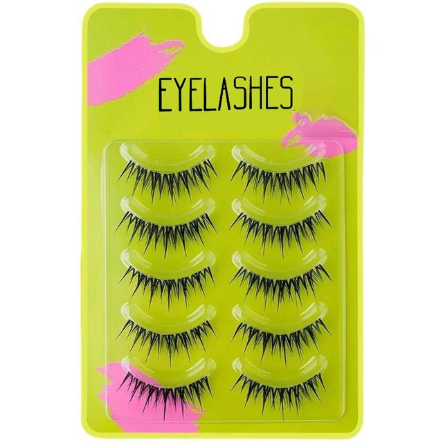 False Wimpers Extension Natural Cluster Lashes Soft Wispy Cat's eyes Volume voor Party Wispy Strip False Wimpers Make-up