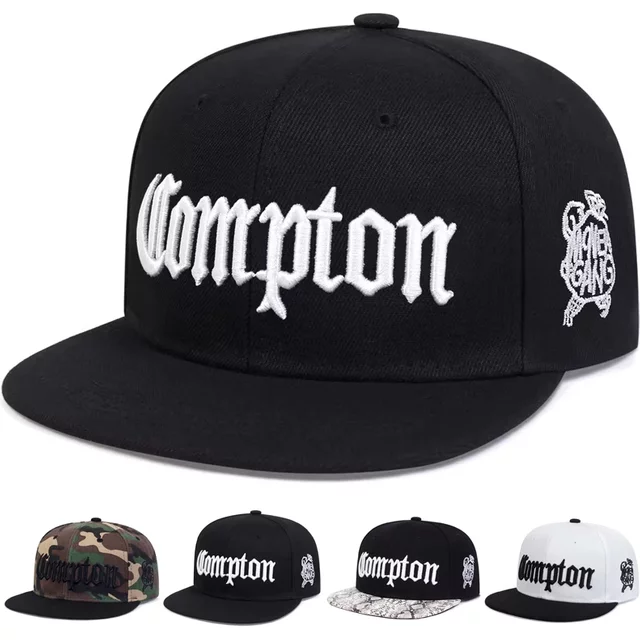 Unisex Compton Embroidery Hip-hop Hats Spring And Autumn Outdoor Adjustable Sports Casual Baseball Caps Sunscreen Hat