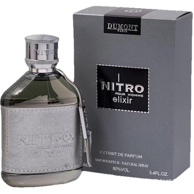 Dumont Nitro Eau de parfum for men Middle Eastern Arabic Fresh Fruit, Woody, Floral Fragrance Scent Spray 100ml