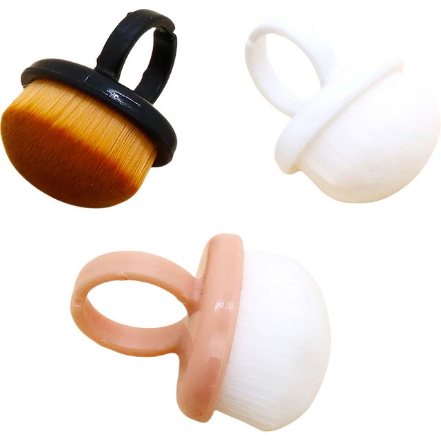 5Pcs Professional Salon Nail Dust Ring Brushes Unscented Manicure Pedicure Acrylic UV Gel Powder Remover Portable Nail Care Tool