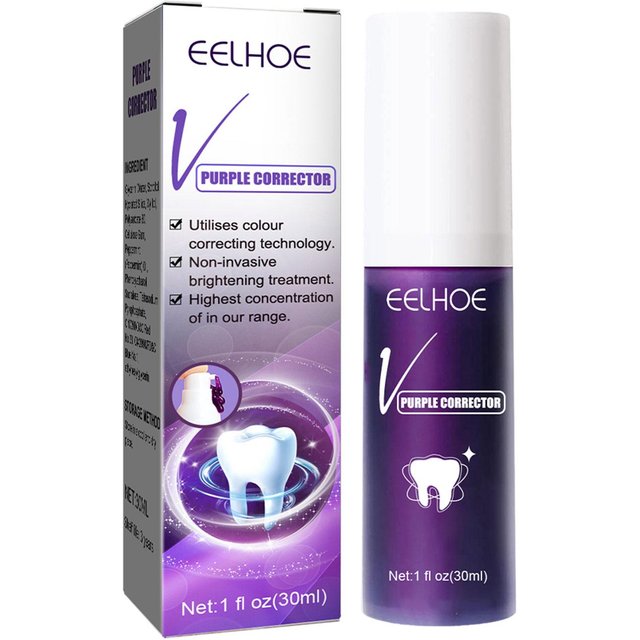 Eelhoe Teeth Whitening Toothpaste Intensive Whitens Teeth Protects Tooth Enamel Fresh Mouth Breath 24-Hour Stain Removal Product