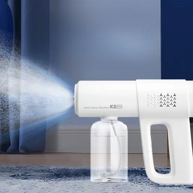 Blue Light Nano Hair Care Spray 380ML USB Rechargeable Wireless Steam Professional Styling Tool Profesional Hair Accessoriesde