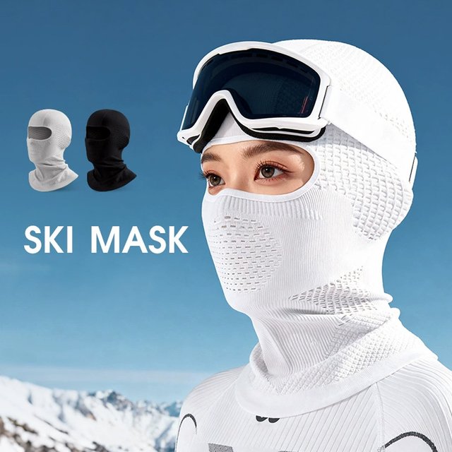 Autumn Winter Warm Cycling Full Face Mask Unisex Elastic Breathable Balaclava Hat Outdoor Sports Running Motorcycle Skiing Mask