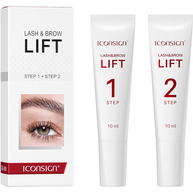 ICONSIGN 10ml Fix Perming Tube Set Lash Lift Brow Lamination Perm Fixation Setting Lotion Eyelashes Makeup Tools