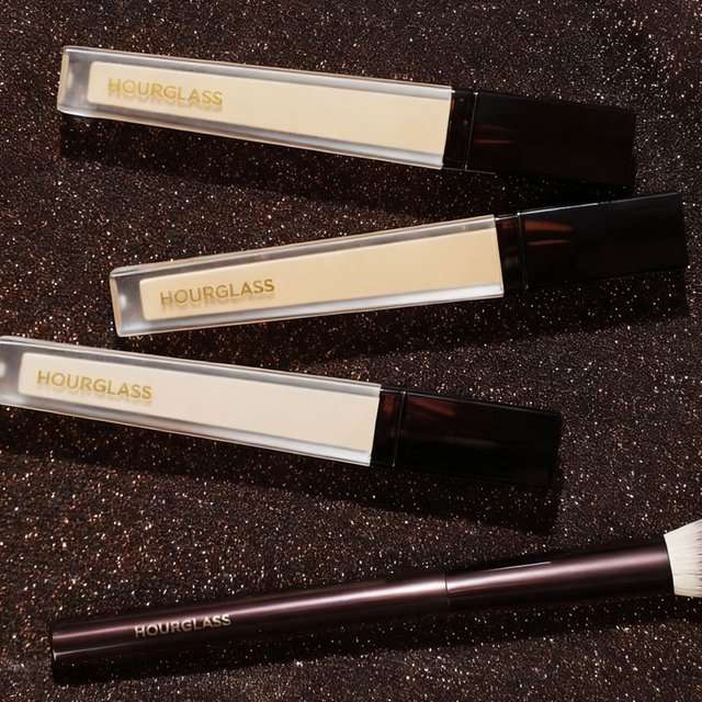 Hourglass Skin Melting Sensation Vanish Airbrush Concealer & Droplet Tube Liquid Powder Blusher Popular Color Scene Moisturizing