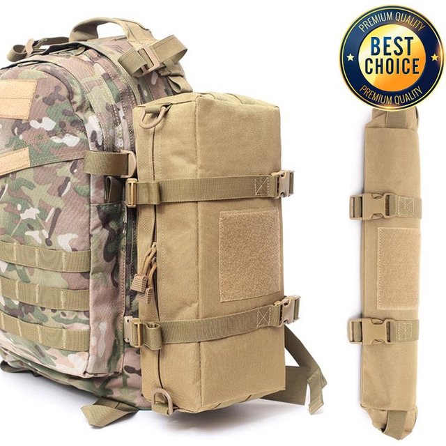 Pochette tactique Molle EDC en Nylon, sac de chasse étanche, sac de taille de sport, pêche, voyage