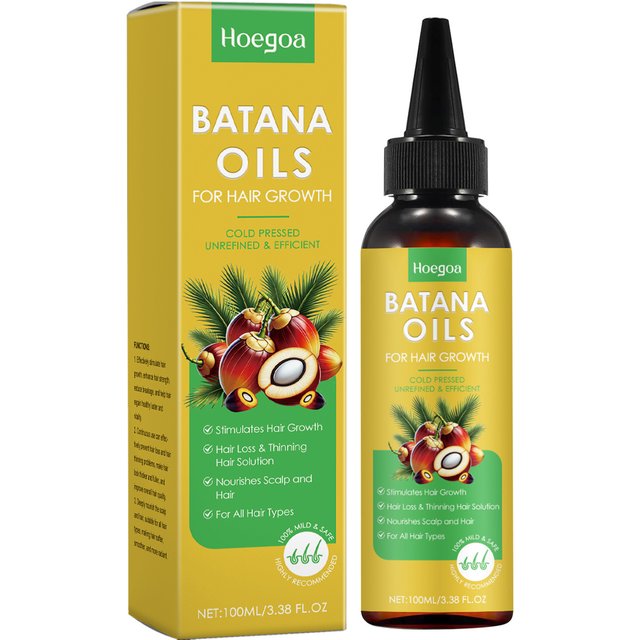 Hoegoa Batana Hair Essence Oil Reducing Broken Repairing Damaged Oil Control Nourishing Scalp Strengthen Roots Hair Care Serum