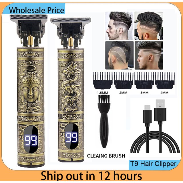 Cordless Mens Hair Trimmer Hair Clippers for men Professional Beard Trimmer Kits Electric Shavers Hair Cutting Machine Barber