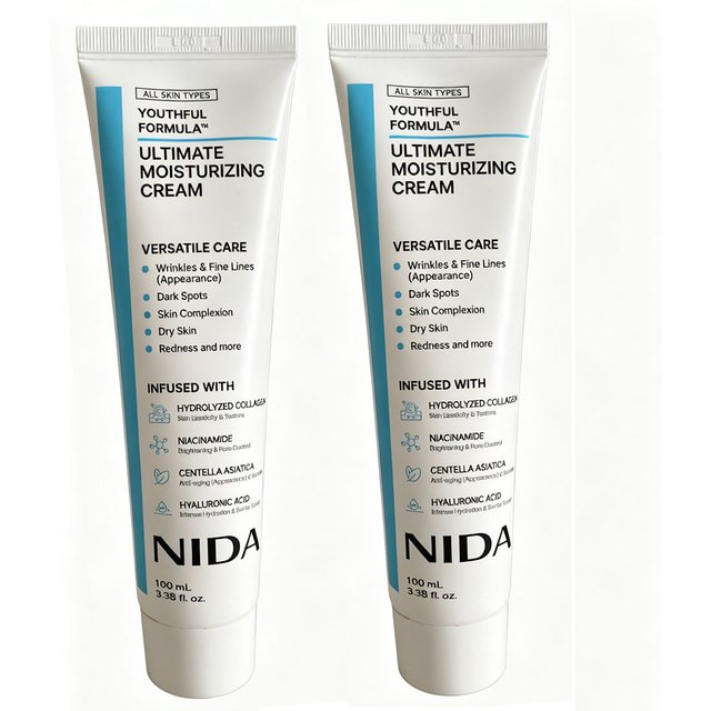 Firming Face Moisturizer with Centella Asiatica, Improve Skin Elasticity, Deep Hydration,Skin Barrier Support for All Skin Types