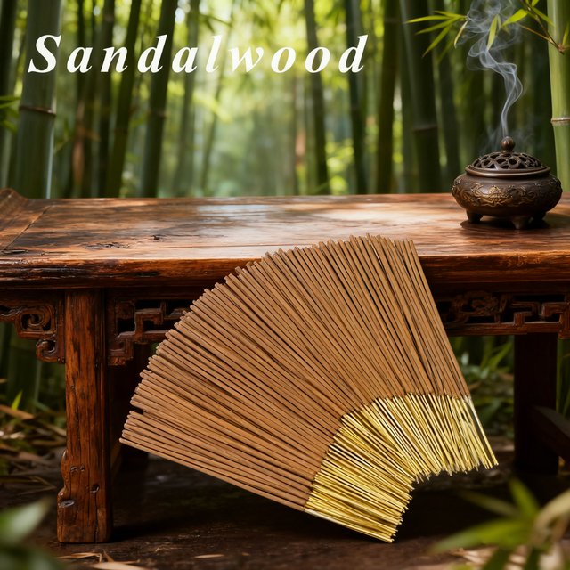 20/50/100/200/400 bâtonnets, bâtonnets d'encens en bois sacré, parfum naturel de bois de santal, encens décoratif sain et inoffensif pour la maison, sûr et durable, avec un parfum agréable, idéal pour