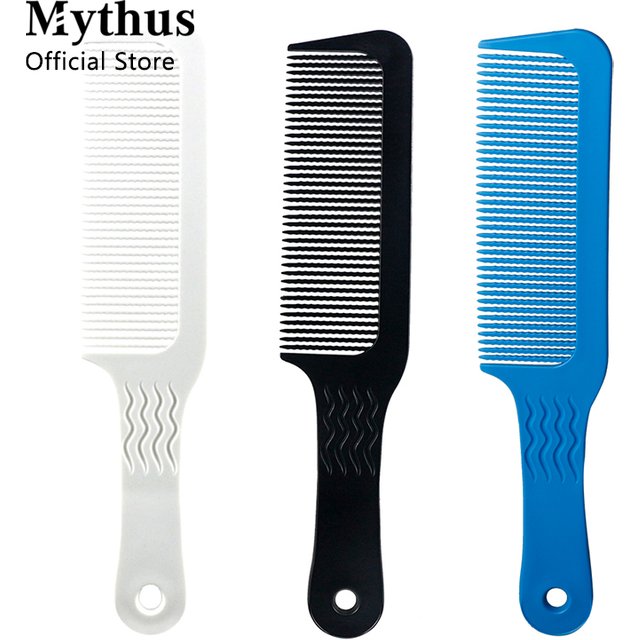 Barber Hairdressing Clipper Comb Anti Static Flat Top Comb for Hairdresser Barber Cutting Comb Professional Salon Beauty Tools