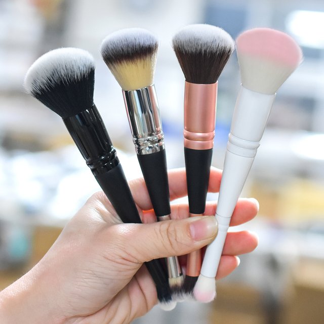2 In 1 Double Head Professional Makeup Brushes Foundation Brush Concealer Highlighter Powder Blush Brush Beauty Make Up Tools
