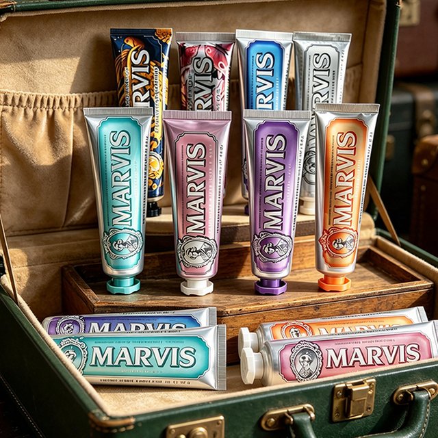 The Popular Marvis Foam Is Delicate Smooth Easy To Rinse Durable Fresh Breath and Long-lasting Fragrance Toothpaste Products