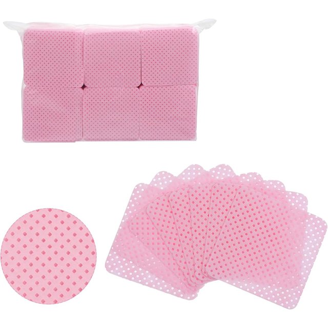 300 Pieces of Lint-Free Wipes, Napkins, Nail Polish Remover, Gel, Nail Wipes, Manicure, Pedicure Gel, Cotton Pads, Nail Art Cleaning Tools