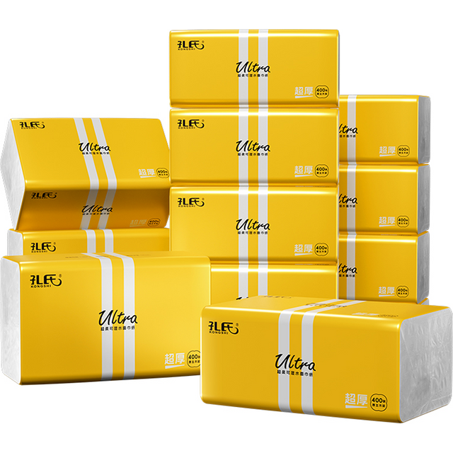 24 Large Packs Of Toilet Paper Can Be Wet Water Pliable Log Affordable Pack Of Facial Tissues Napkins 5 Layer Thickened Embossed