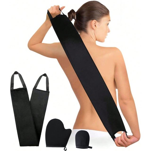 3 in 1 Self Tanning Mitt Applicator Kit Self Tan Mit Self Tanner Mitt and Back Lotion Applicators for Your Back, Self Tan Mitt