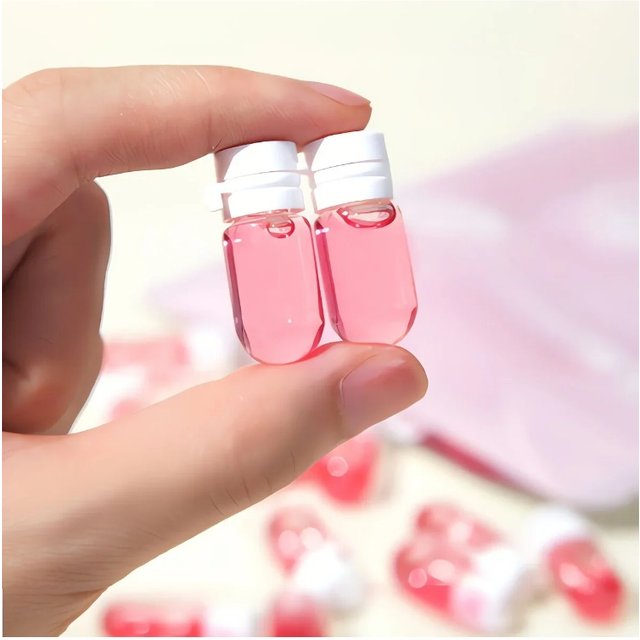 10pcs Clear Leak-Proof Travel Bottles with Flip-Top Essence for Makeup Remover & Lotion Portable Dispenser Bottled Separately