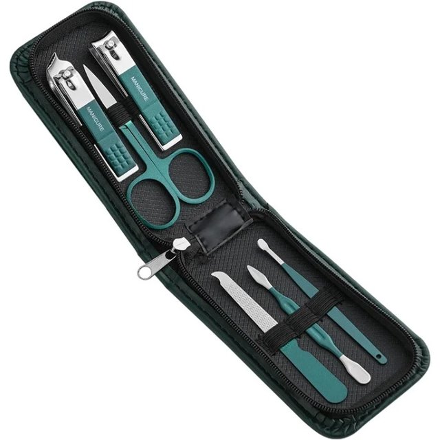Nail Scissors Set Household High End Mens And Womens Special Nail Clippers Manicure Beauty Tools 6 Piece Portable Household