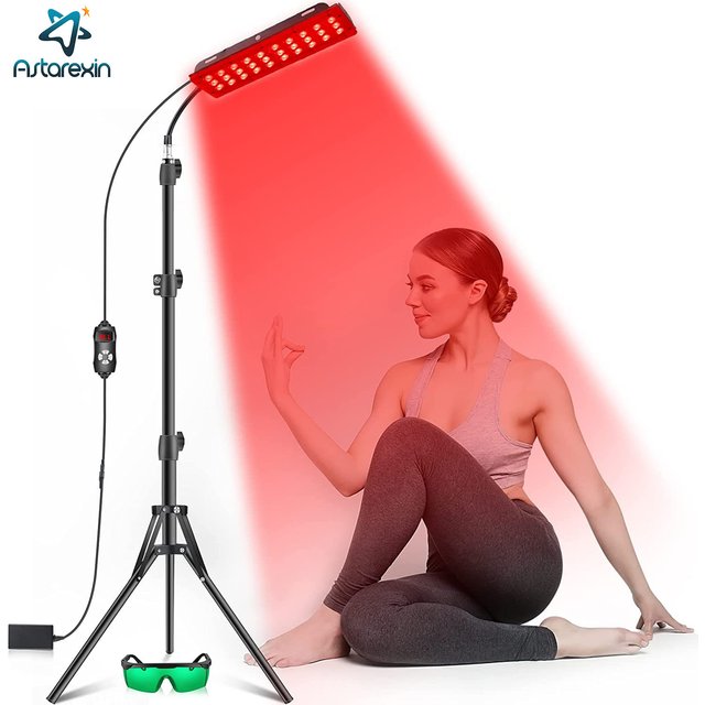 Red Light Therapy Face Infrared Light Therapy for Full Body Pain Relief Physiotherapy Skin Care Beauty Health 660nm 850nm