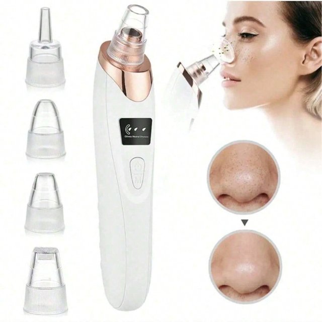 2026 Facial Suction Tool , USB Rechargeable Pore Care Instrument for Deep Cleansing and Skin Exfoliation.