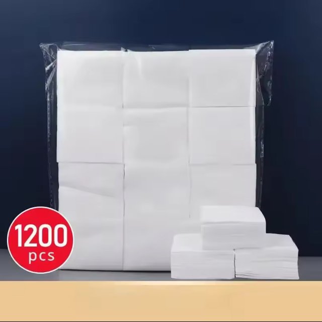 1200pcs Thin/Pearl Disposable Tattoo Clean Cotton Pads Microblading Supplies Soft Facial Makeup Remover Cleansing Cottons