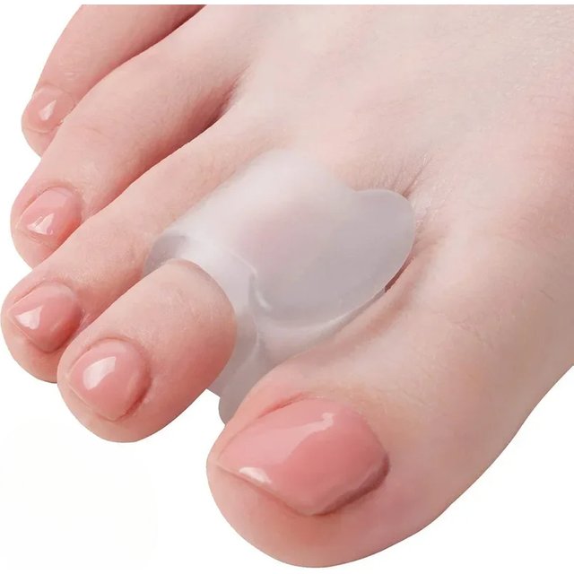1-6 Pcs Toe Separator Correction Pad Foot Care Tool Toe Separators Toe Silicone Bunion Guard Foot Care Orthopedic Finger