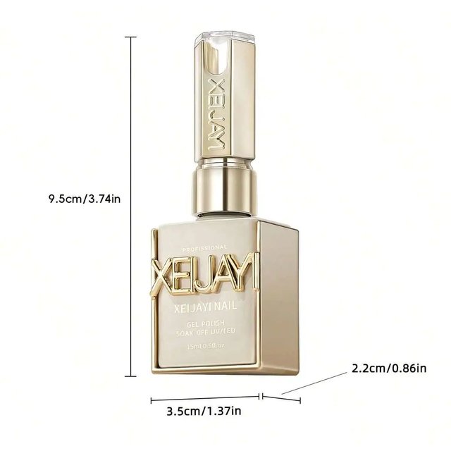 1pc 15ml Olive Green Gel Nail Polish Starter Pure Soak Off No Wipe Nail Gel Polish Suitable For All Seasons