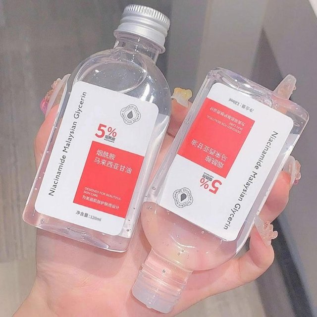 120ml Niacinamide Malaysian Vitamin E Skincare Glycerol Brighten the Skin Moisturizing Essence Water Skin Care Glycerin Skincare