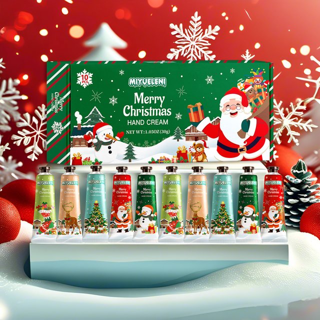 10/20/30PCS NEW YEAR Moisturizer Hand Cream Gift Set-Creamy Moisturizer for Dry Hands, Perfect Gift for women, Daily Hand Care
