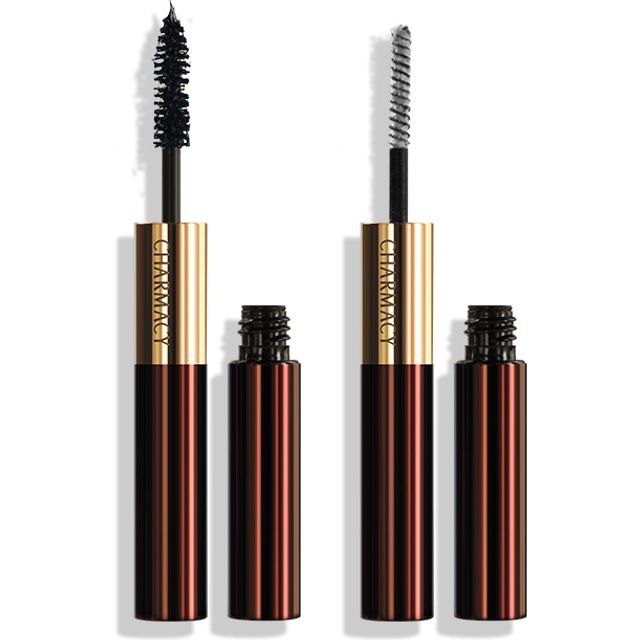 CHARMACY 4D Silk Lash Mascara Waterproof Long Lasting Extension Eyelashes Lengthening Curling Mascara Black Eyelash Makeup