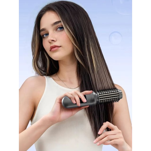 Hot Cordless Ionic Hair Straightener Brush Portable USB Rechargeable Straightener Curler Anti Damage 2 in 1 Hot Comb Hair Care