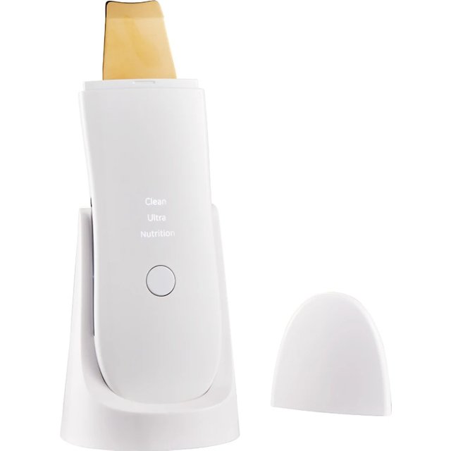 Ultrasonic Skin Scraper Pore Cleaning Facial Deep Cleaning Blackhead Removal Instrument Machine Suitable for Beauty Instruments