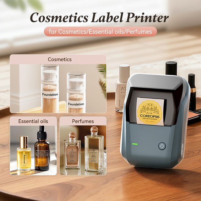 Niimbot B1 Portable Cosmetics Label Printer Wireless Label Maker Multifunctional Self-adhesive Pocket Label Machine