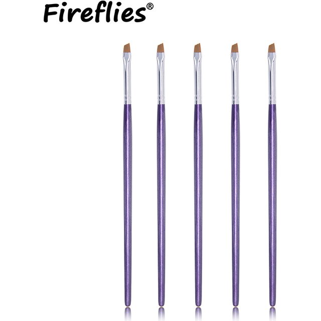 2/5/10PCS Upgrade Blade Eyeliner Brush Ultra Thin Flat Fine Eye Liner Makeup Brushes Flat Eyeliner Brush Eyebrow Make Up Tool