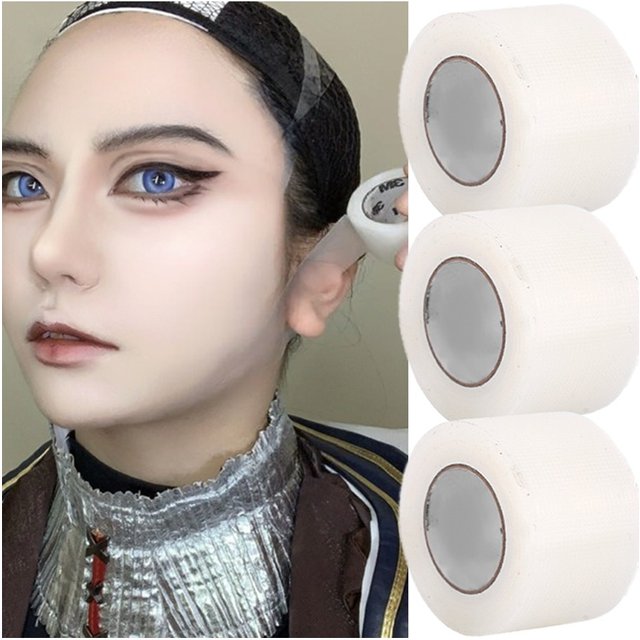 8M/Roll Breathable PE Facial Tape Professional Lift Wrinkles Doulble Eyelid Tape Beauty Makeup Tool Transparent Lashes Extension