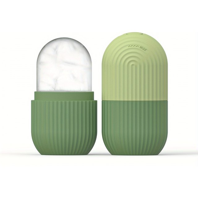Silicone Ice Roller Massager for Face, Eyes - Natural Skin Care, Cooling and Eliminating Eye Bags, Reusable and Soothing